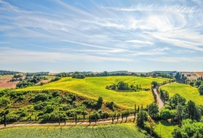 Tuscany, Countryside, Italy, Nature