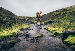 Islandia, Trekkings, small river, Laugavegurinn