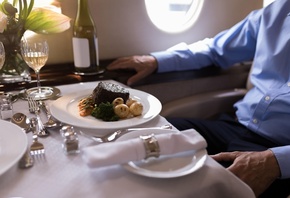 Private Jet, three-Michelin-star dining, travel