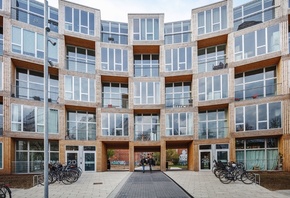 affordable housing, Copenhagen, prefabricated modules, Dortheavej Residence