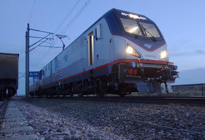 Siemens, electric locomotive, Amtrak Cities Sprinter, Colorado, test drive