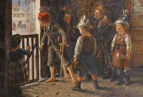 Theodore Kleehaas, German, 1890, Preparing the attack
