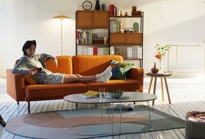 furniture, Scandinavian style living room interior, houses decor