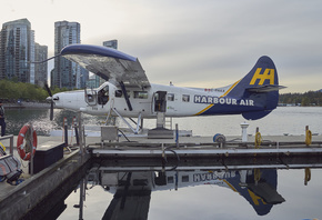 Harbour Air, single engined high wing short take off and landing aircraft,  ...