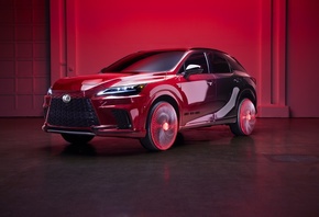 Lexus, Harris Reed, premium mid-size crossover, Lexus RX Ruby Red Rims