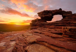 Kalbarri National Park, Western Australia, Natures Window, rock arch