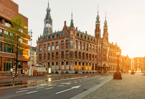 Magna Plaza, Neo-Renaissance style, Amsterdam, Netherlands