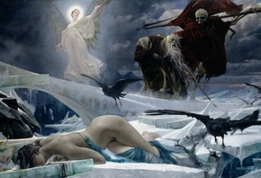 Adolf Hiremy-Hirschl, Hungarian, 1888, Ahasuerus at the End of the World