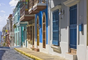 Old San Juan, Puerto Rico, Atlantic Ocean, Viejo San Juan