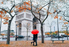 Autumn, Rainy Day, Paris