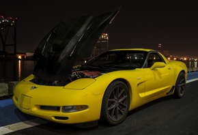 chevrolet, corvette, ��������