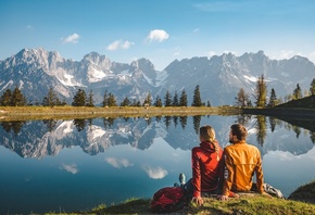 Astbergsee, Kaiser Mountains, Tyrol, Austria