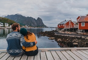 Reine, fishing village, Lofoten, Norway