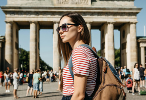 Brandenburg Gate, Pariser Platz, Berlin, Germany