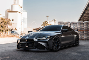 BMW, BMW M4, Coupe, ADRO, Grey, Sportcar