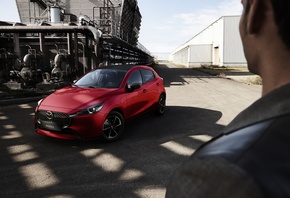 Mazda, urban cars, 2023, Mazda 2, hybrid