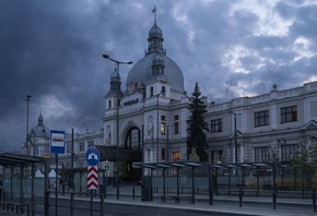 Укрзалізниця, railway station, Lviv, Ukraine