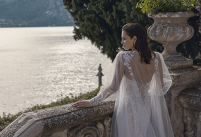 Villa Monastero, Lake Como, Dominiss, design dresses from Ukraine