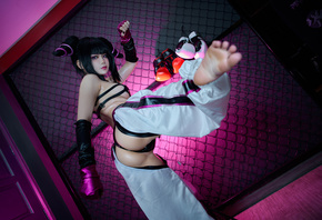 ZinieQ, Juri Han, Street Fighter, cosplay