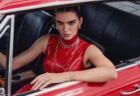 Kendall Jenner, Messika campaign, Pontiac, luxury jewellery