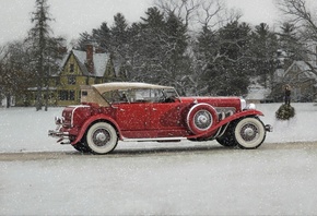 duesenberg, model j, phaeton, 1932