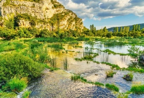 Croatia, Krka National Park, Krka River