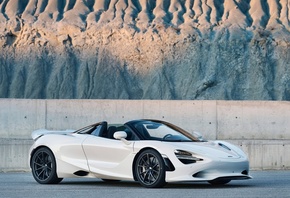 McLaren 750S Spider, 2024, sporty, white