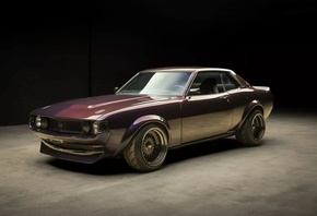 Toyota, Toyota Celica, vehicle, 1977, classic car, purple cars