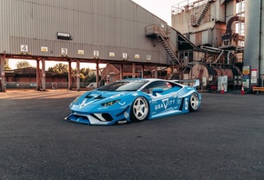Lamborghini Huracan, Liberty Walk Huracan, Lamborghini, Vossen wheels - GEN-01, italian cars