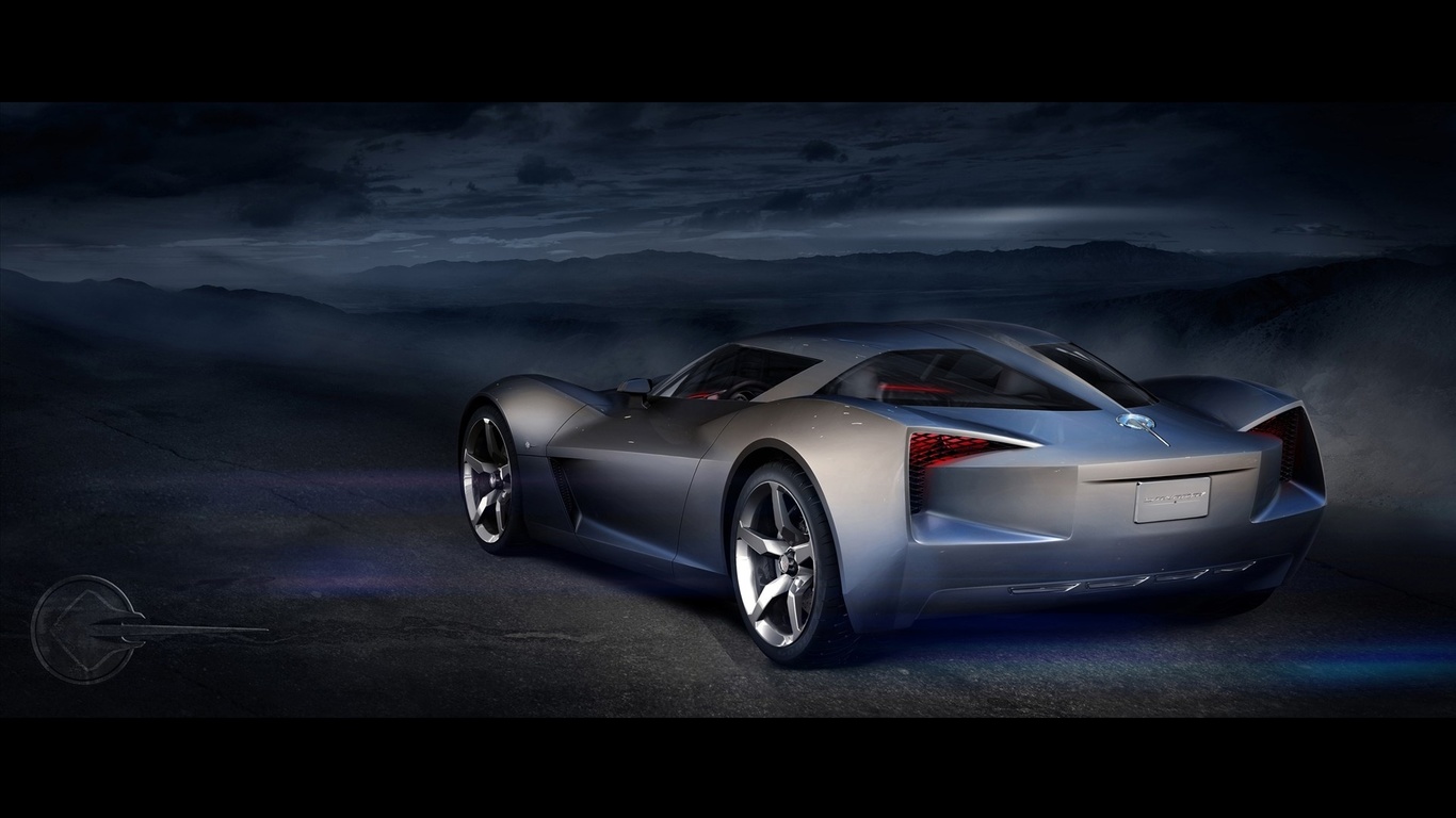 conceptcar, anniversary corvette, stingray,   