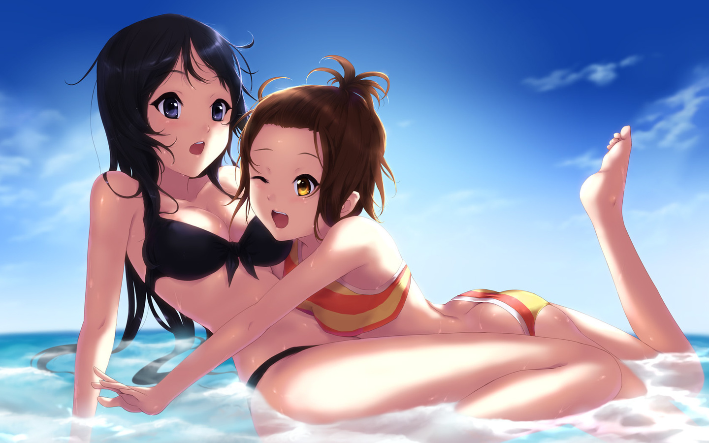 akiyama mio, tainaka ritsu, k-on,  , , , 