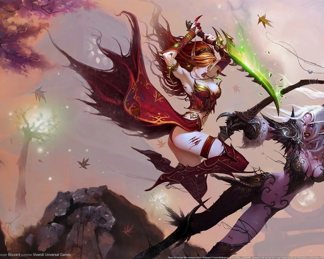 World of warcraft, burning crusade, , ,  ,  , , , redhead, 