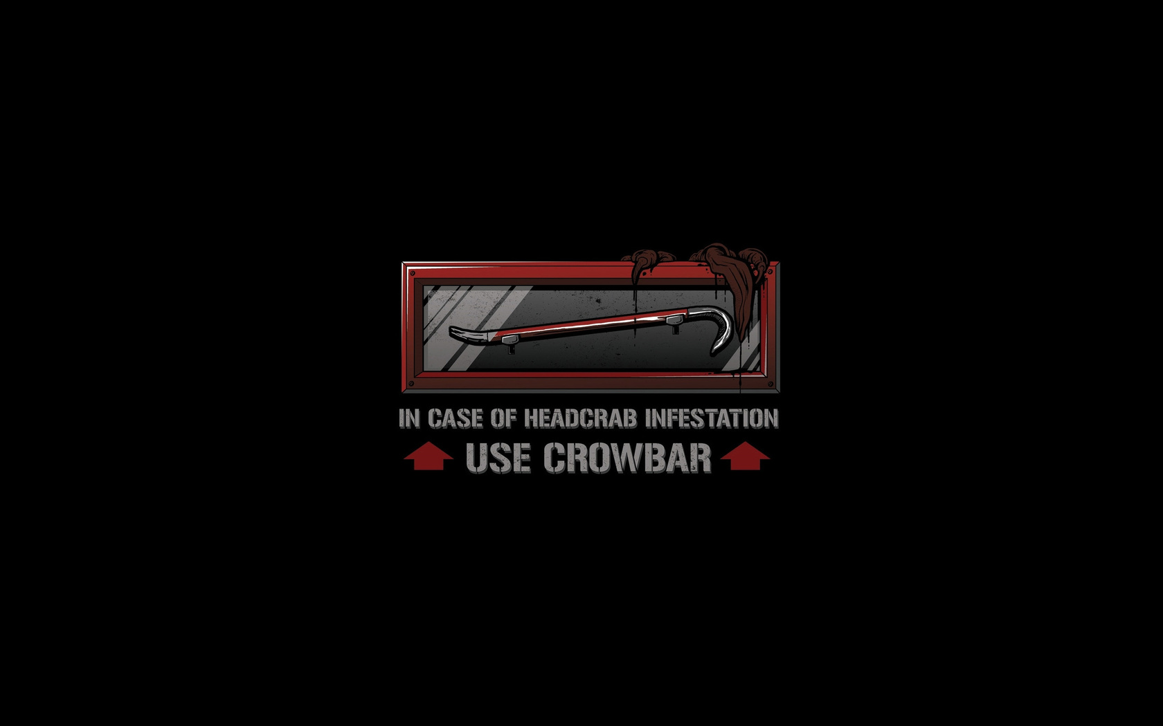 , half life, Use crowbars