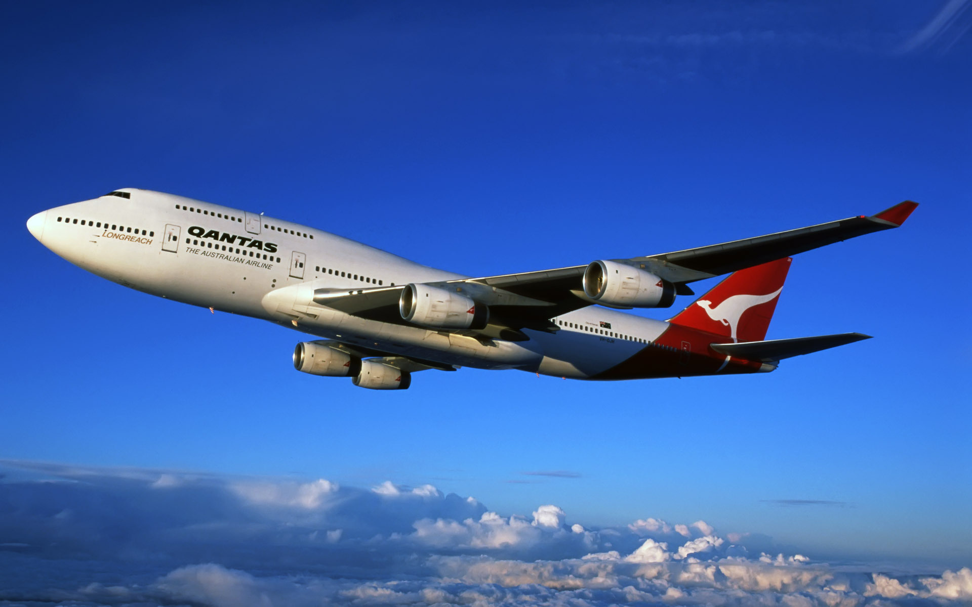 , the, airlines, , 747, boeing, australian, qantas, , 