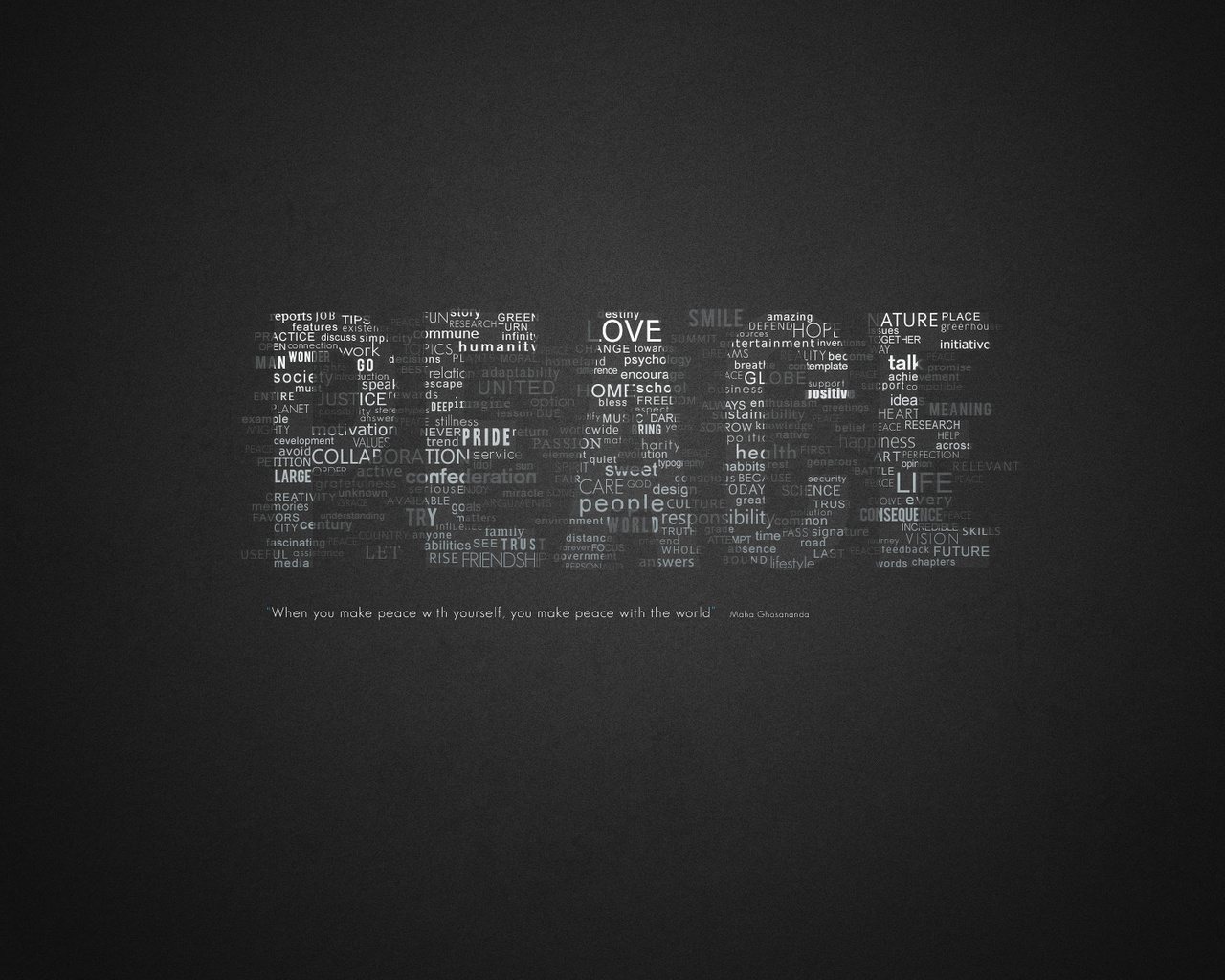 words, , peace, , , 