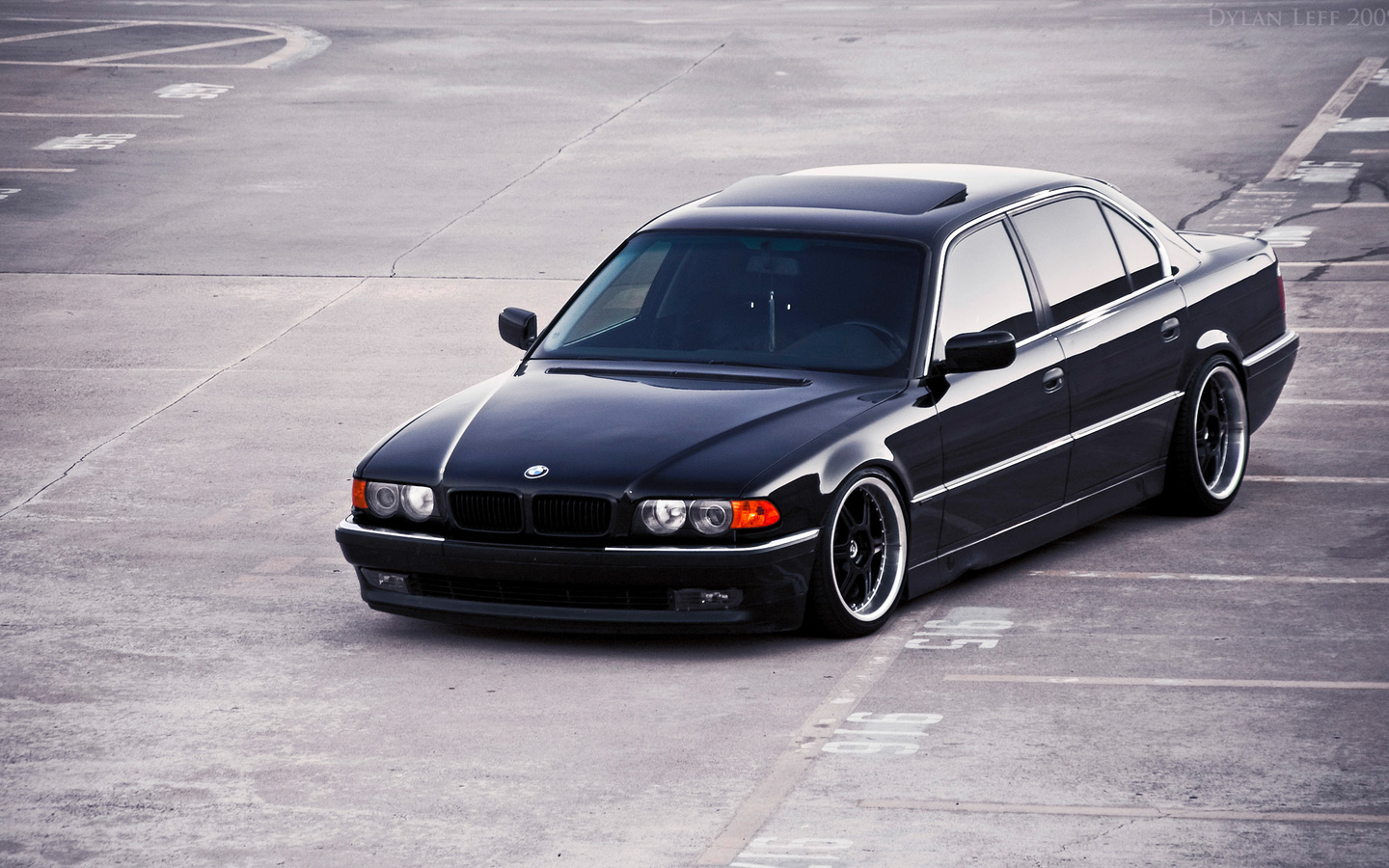 black, 740, Bmw, e38