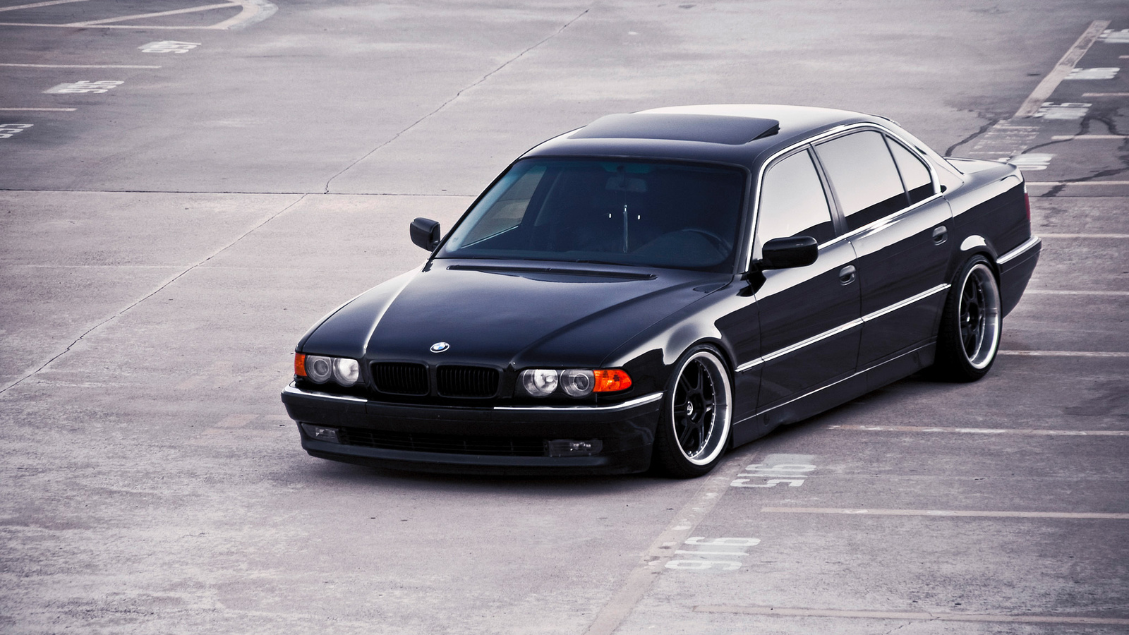 black, 740, Bmw, e38