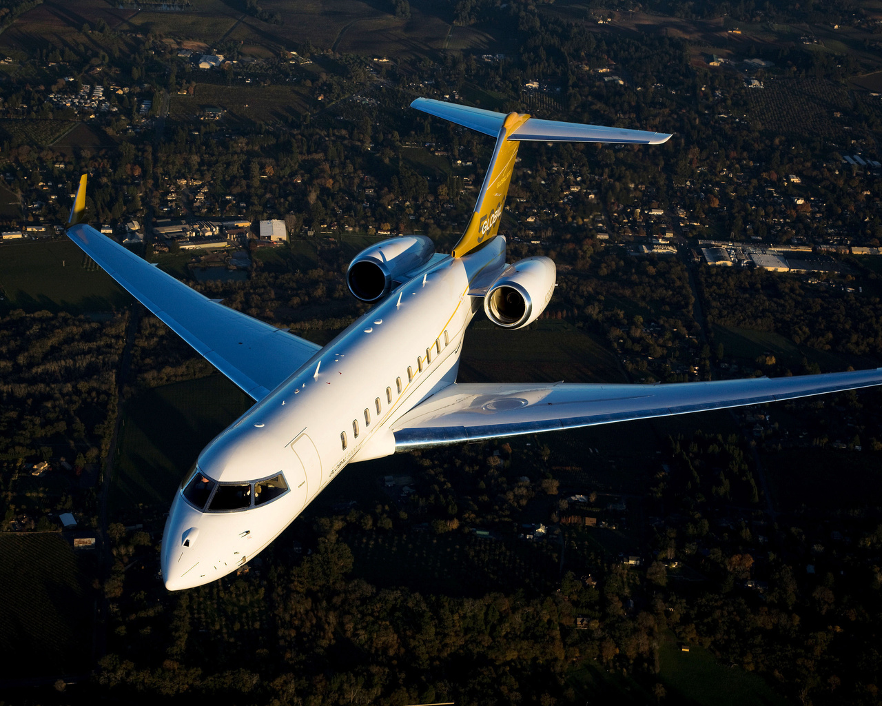 in flight, , global 5000, bd-700-1a11, Bombardier