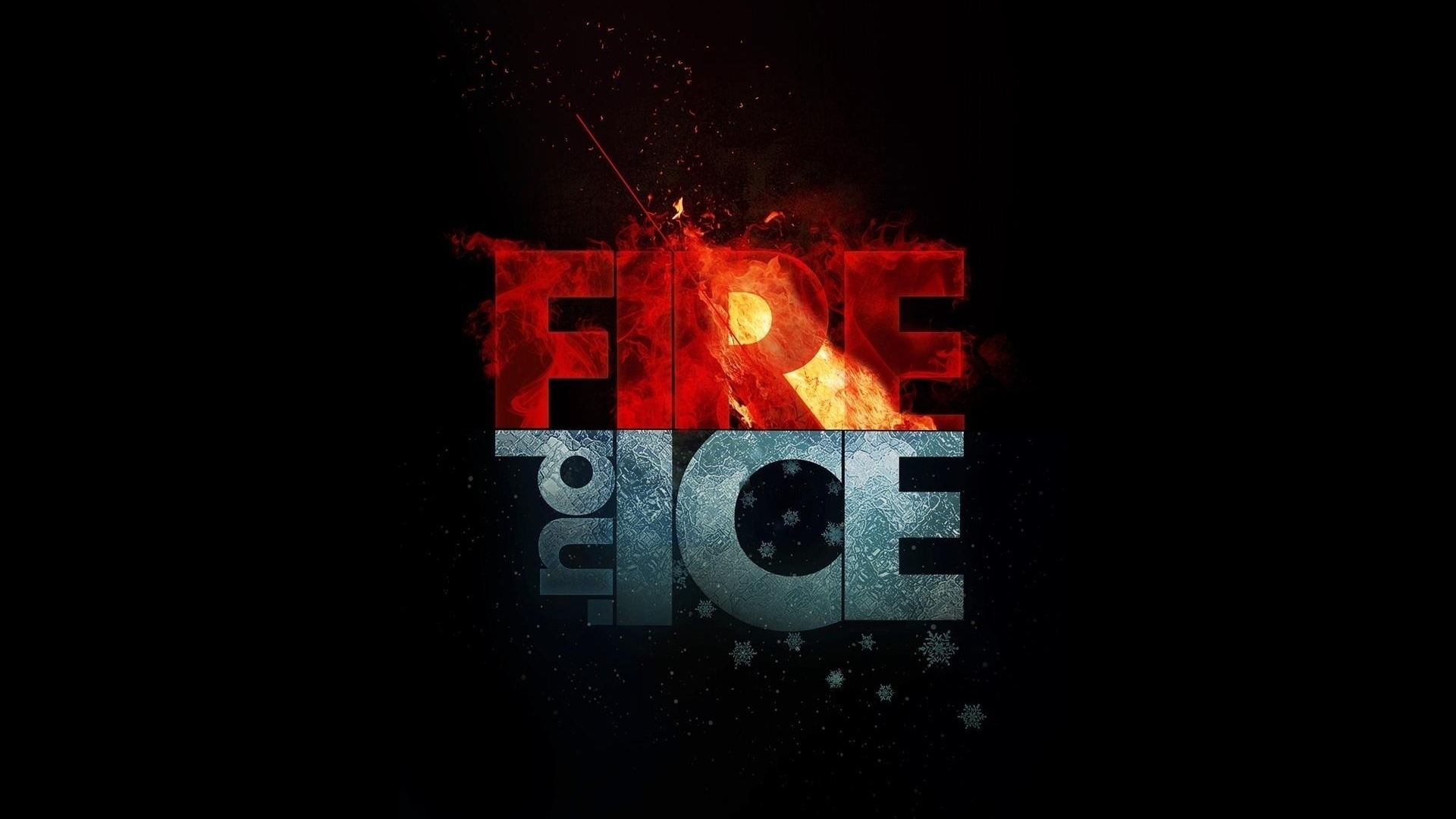 , ice, Fire, 