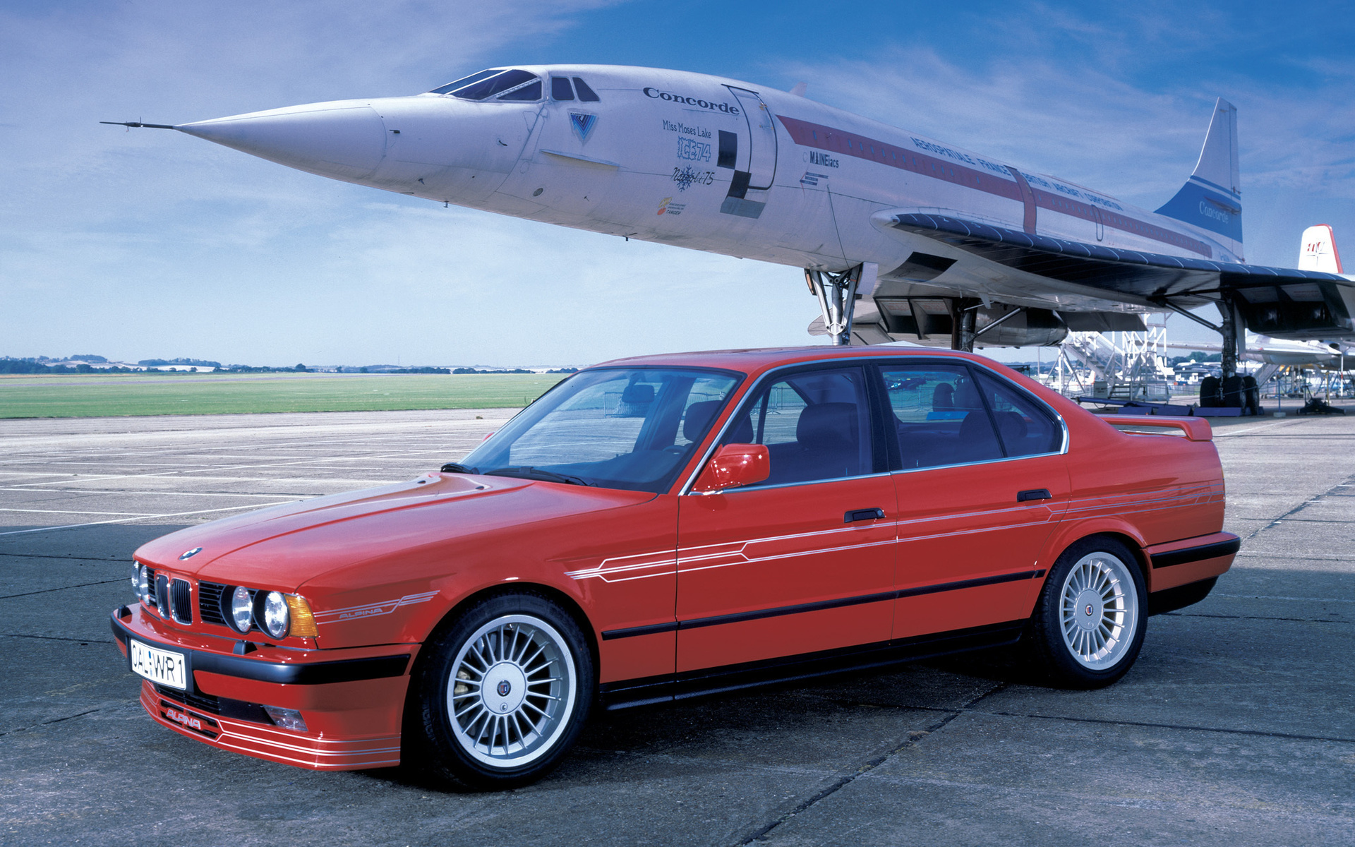 auto, alpina tuning, 5 series e34, 