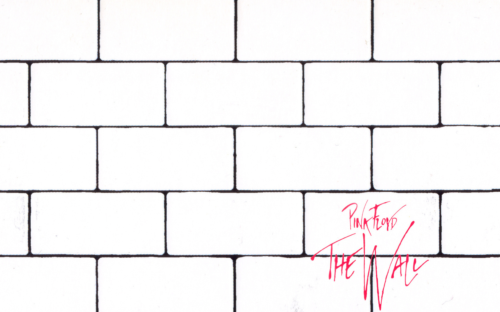 cover, Pink floyd, the wall