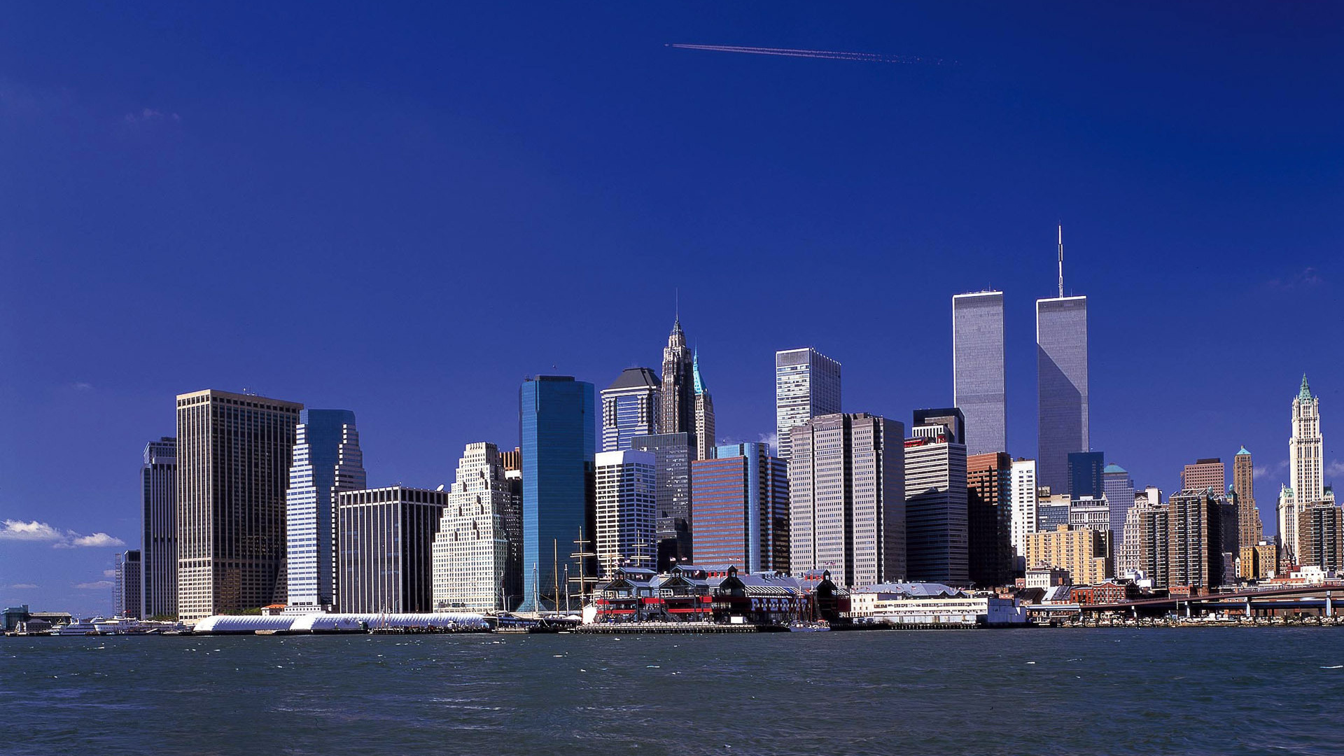 world trade center, new york, -, Wtc, -, twin towers