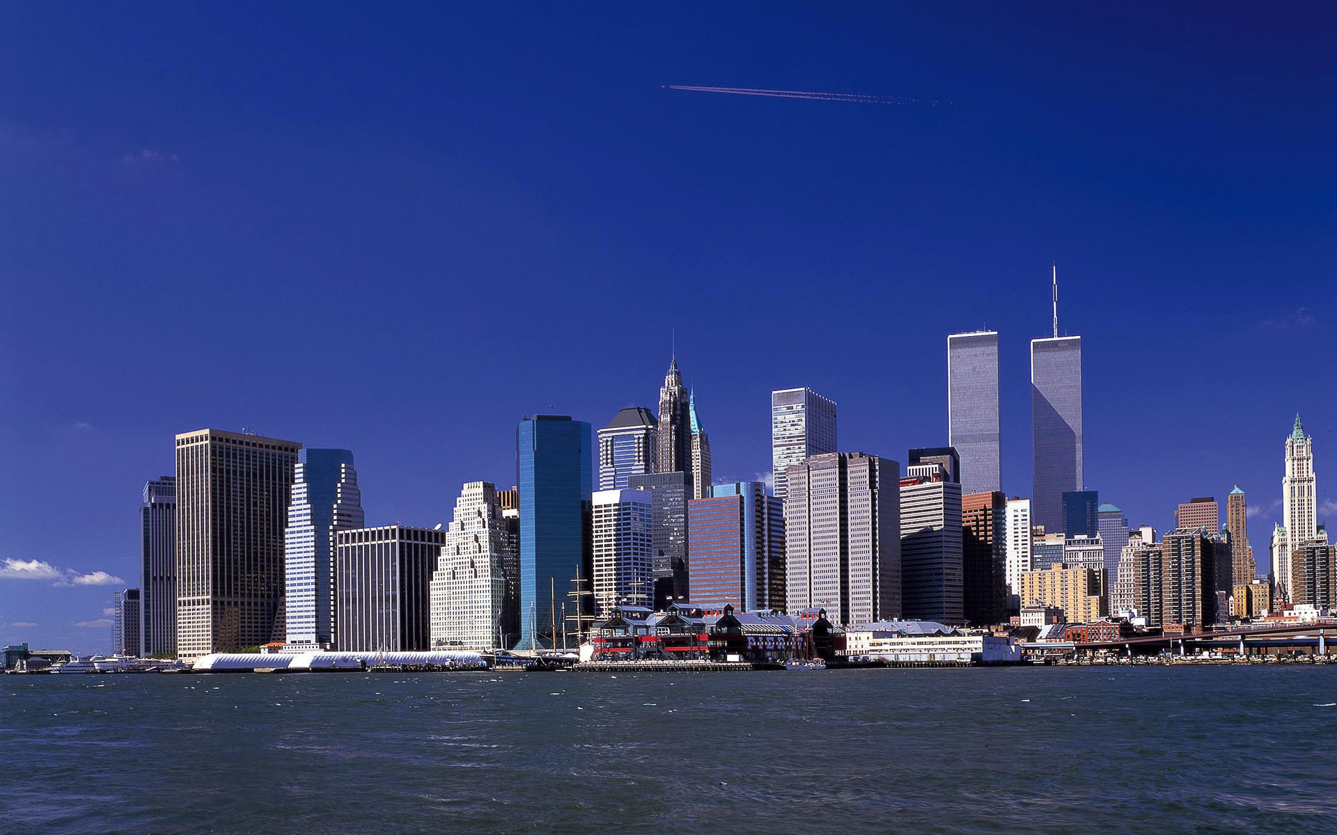 world trade center, new york, -, Wtc, -, twin towers