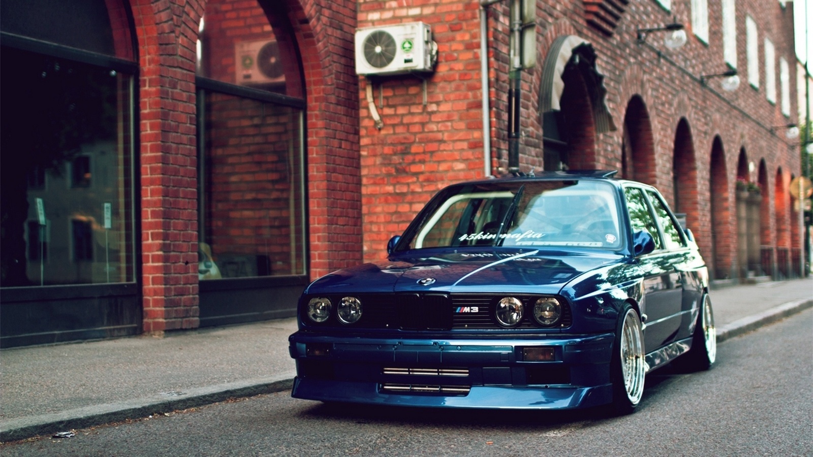 automobile, beautiful, wallpapers, e30, stance, bmw, blue, m3, car