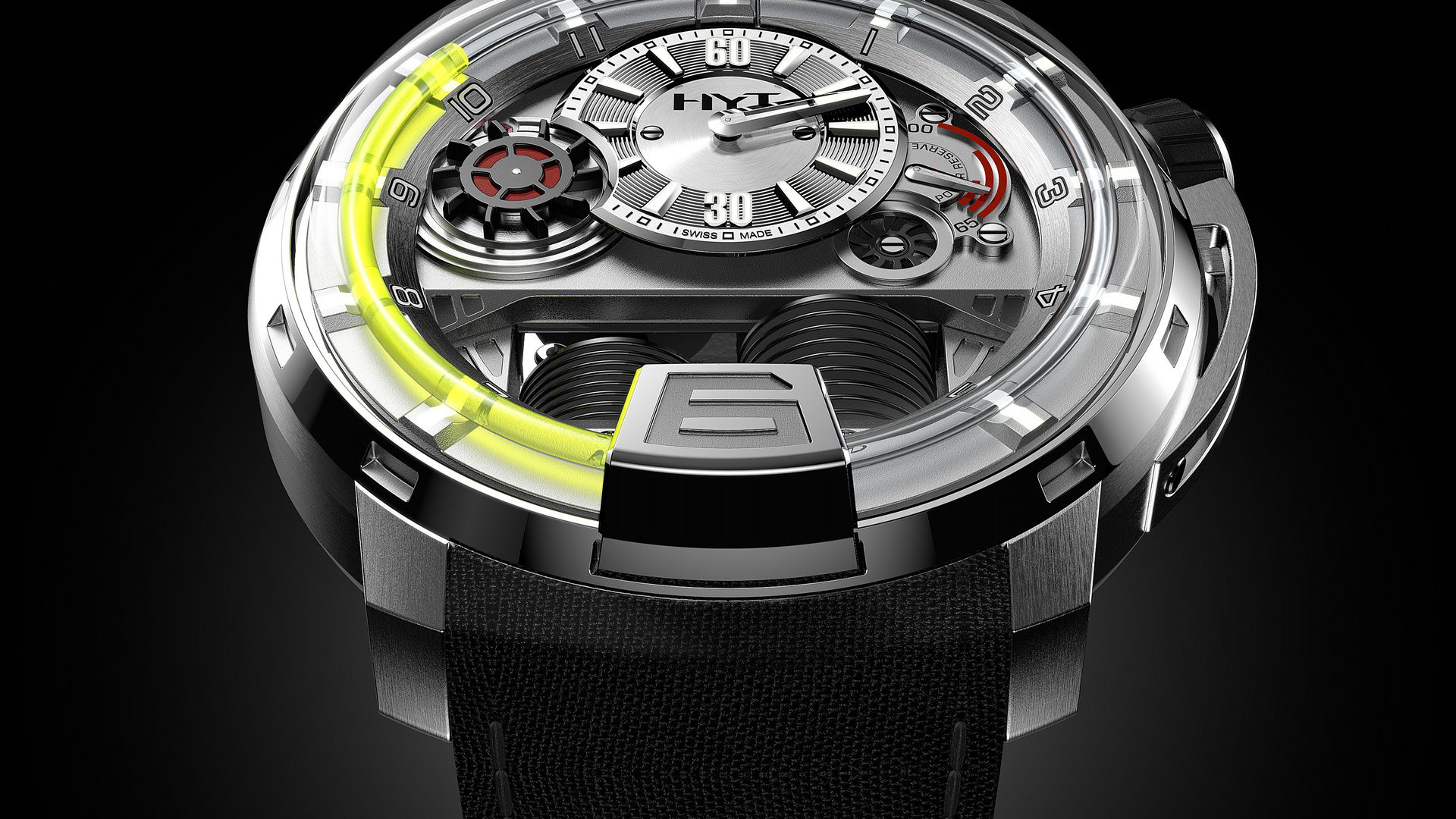 hyt, with the h1 watch, unleashes a masterpiece, , watch