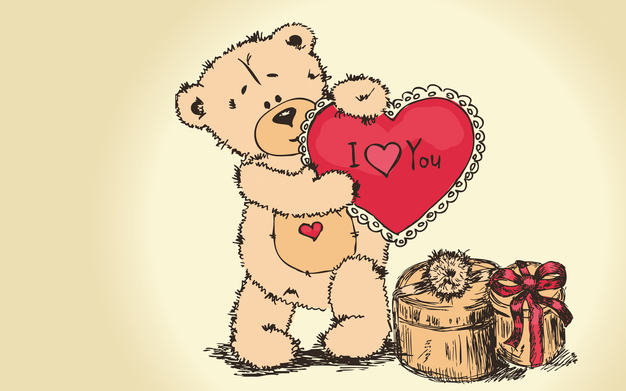 , valentines day, , i love you,  , teddy bear