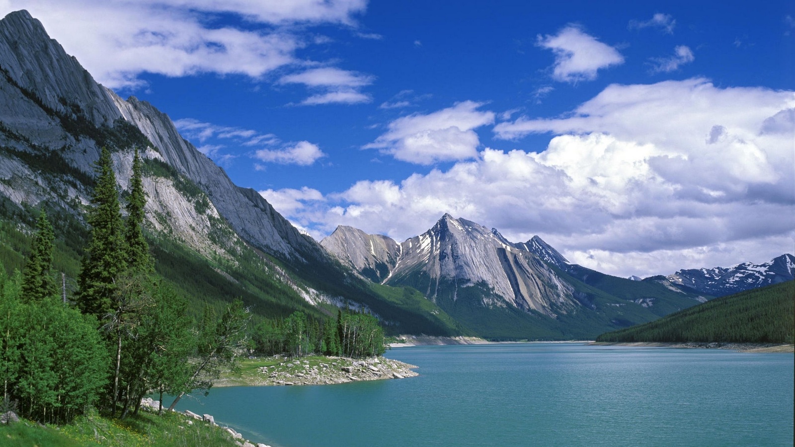 , , , , , , medicine lake, jasper national park, canada