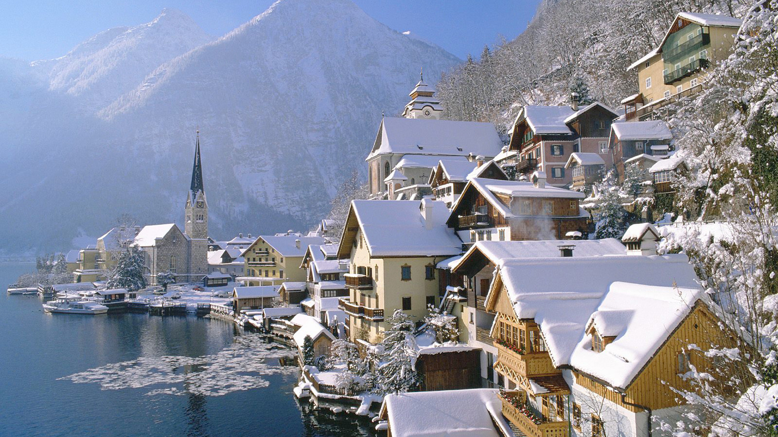 , hallstatt, , austria, 