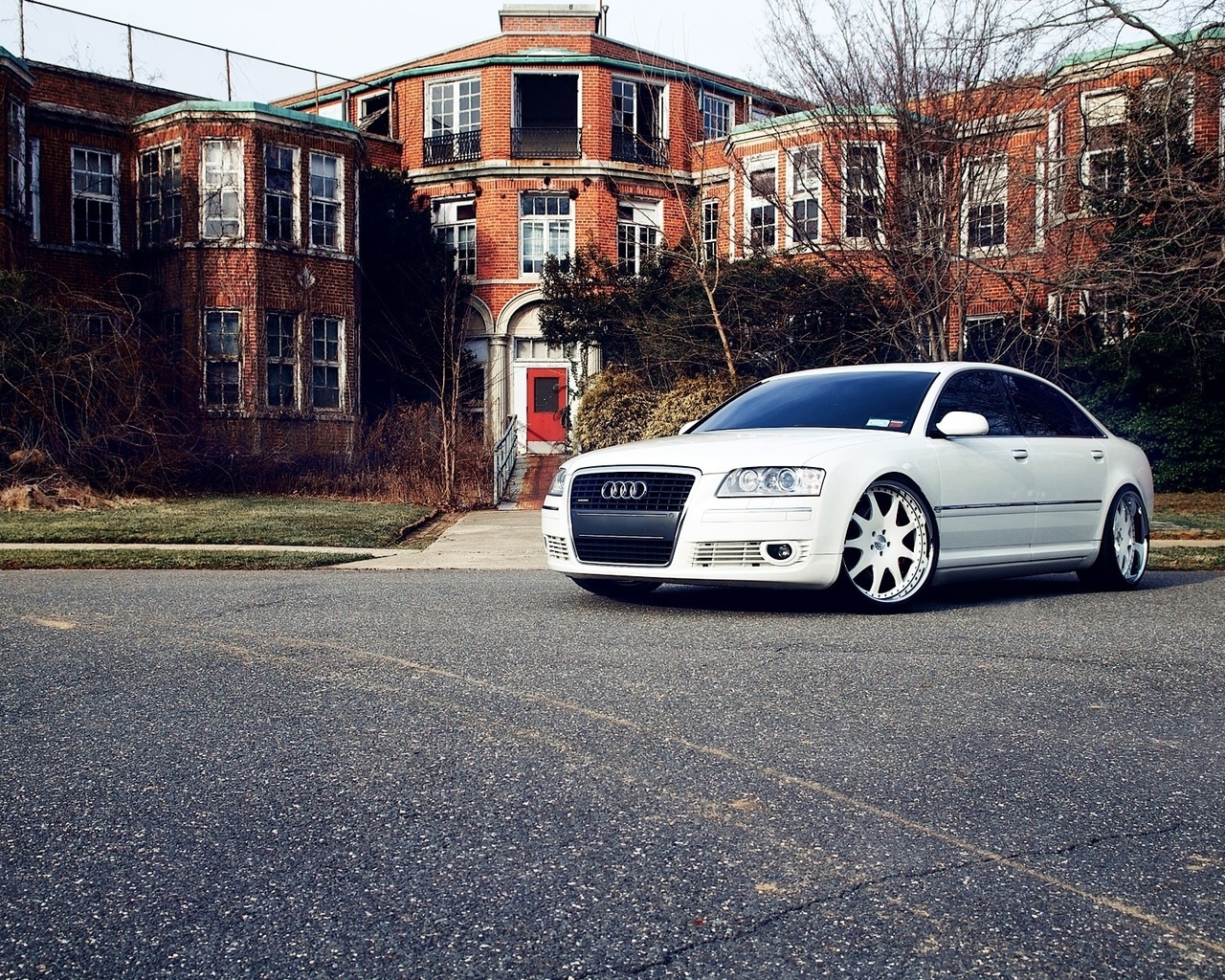 white, audi a8, cars, a8, tuning auto, Auto, audi, tuning cars, wallpapers auto,  