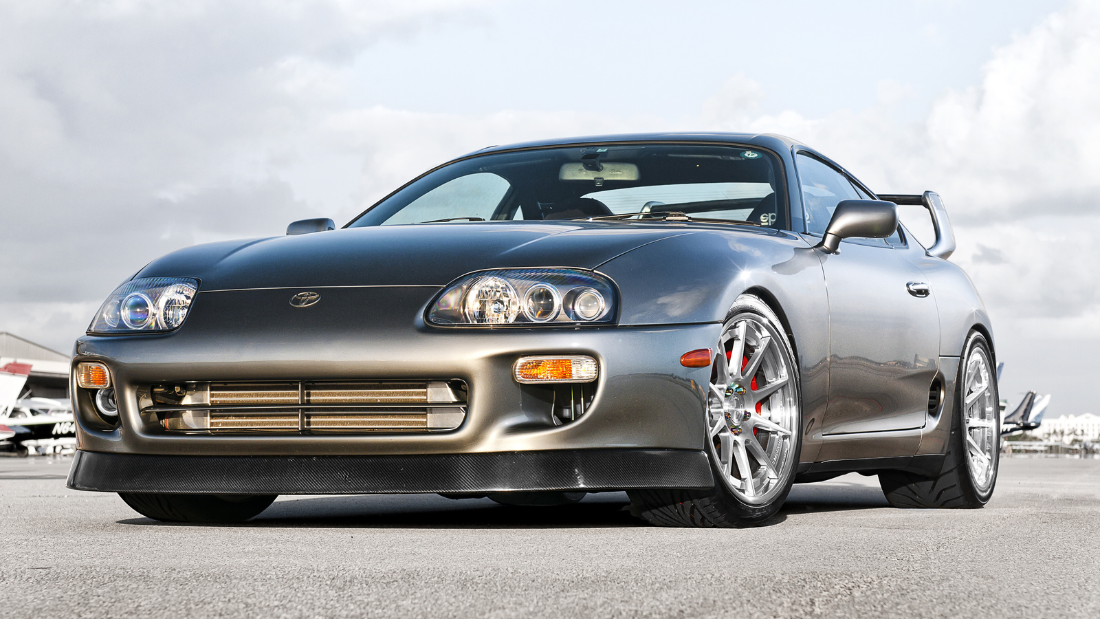 , silvery, , toyota, supra